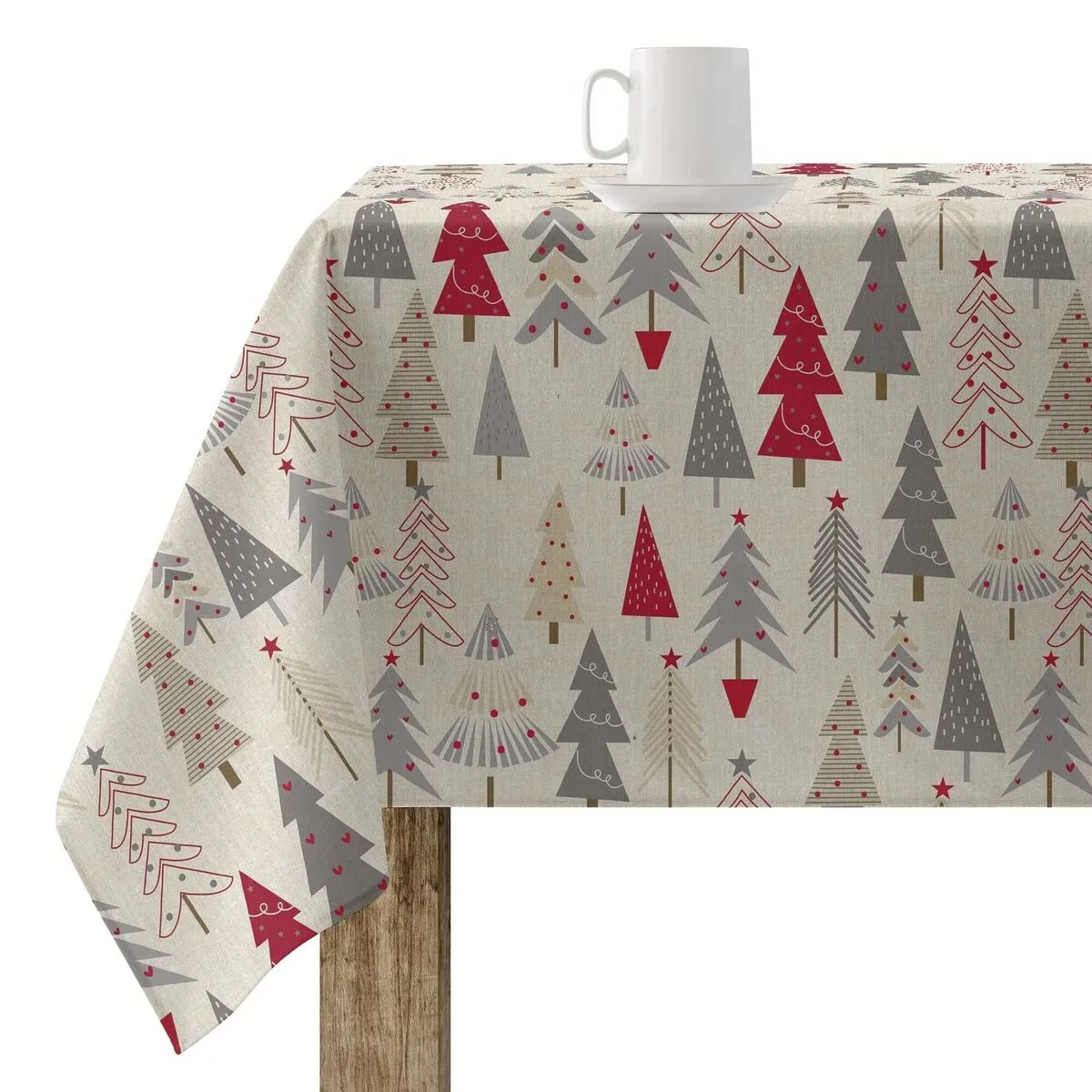 Nappe enduite antitache belum merry christmas multicouleur 100 x 250 cm s980283814. Innovation, style et qualité : les trois piliers de l'expérience Diaytar.