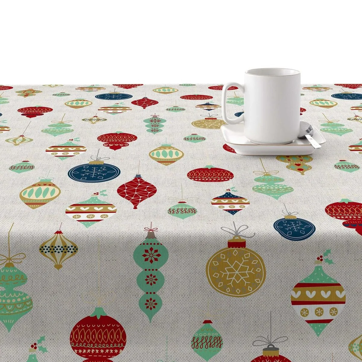 Nappe enduite antitache belum merry christmas multicouleur 150 x 150 cm s980241687. Bienvenue sur Diaytar, l'endroit où les produits ne sont pas juste achetés, mais sont adoptés pour la vie.
