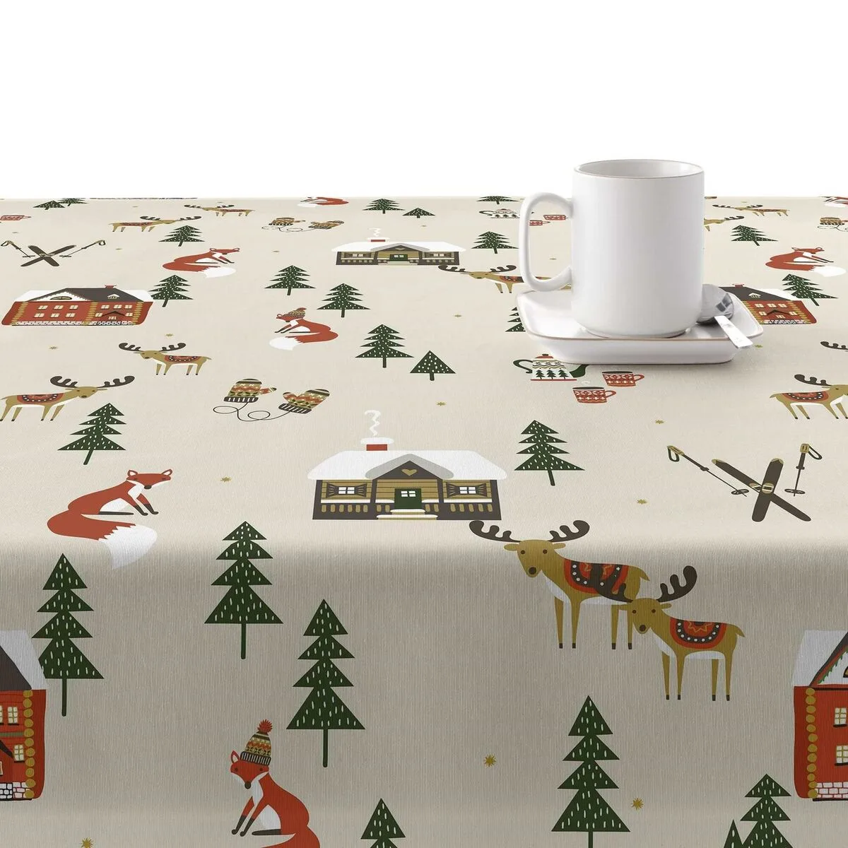 Nappe enduite antitache belum merry christmas multicouleur 150 x 150 cm s980247125. Diaytar, c'est la démonstration que le meilleur des produits est à portée de clic, sans compromis, sans attente.