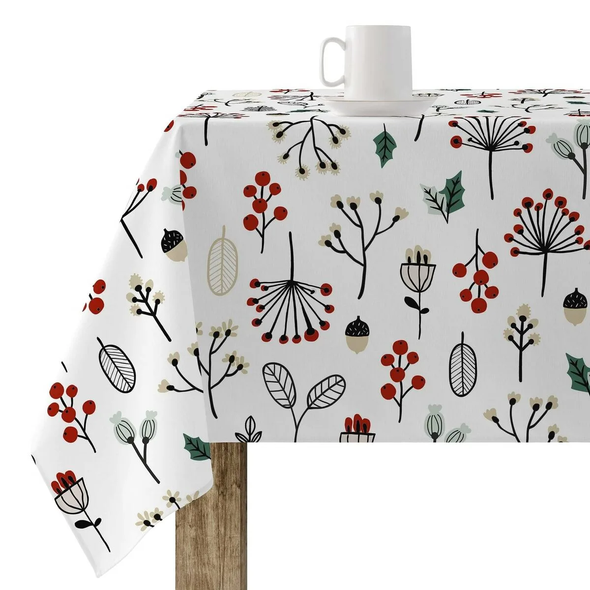 Nappe enduite antitache belum merry christmas multicouleur 150 x 150 cm s980249619. L'aventure Diaytar est une quête permanente de sens et d'esthétisme à travers des produits soigneusement pensés.
