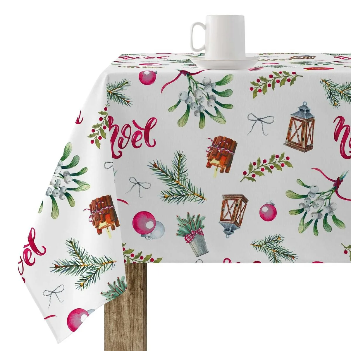 Nappe enduite antitache belum merry christmas multicouleur 200 x 150 cm s980241234. Diaytar : là où le shopping devient une forme d'art. Curateur d'un quotidien plus beau et plus fonctionnel.