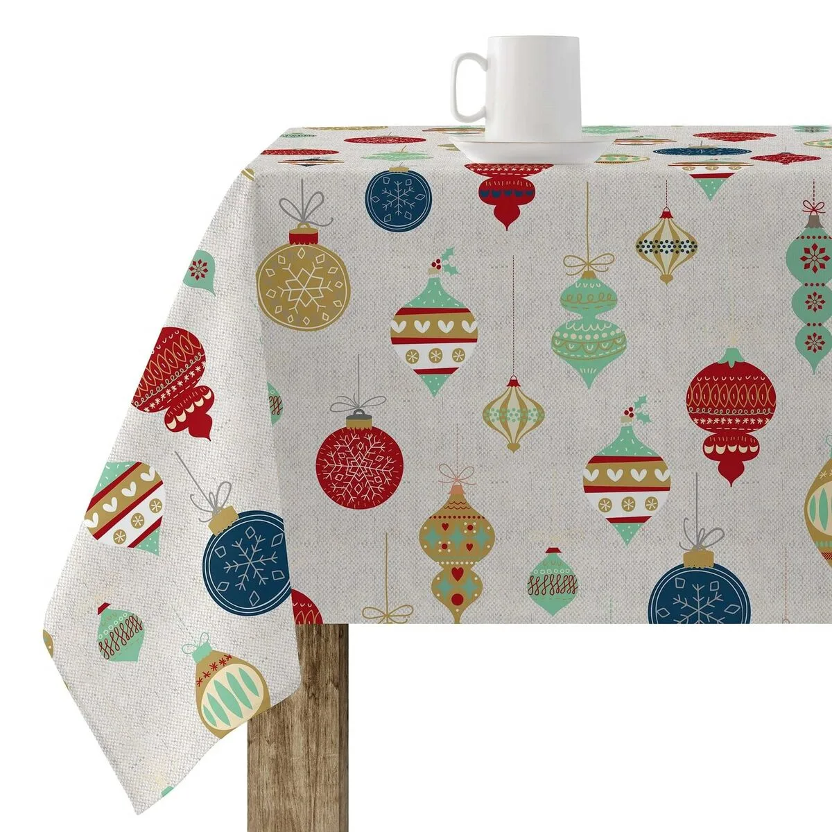 Nappe enduite antitache belum merry christmas multicouleur 200 x 150 cm s980241786. Diaytar Mode : Où l'élégance rencontre l'originalité pour un style unique.