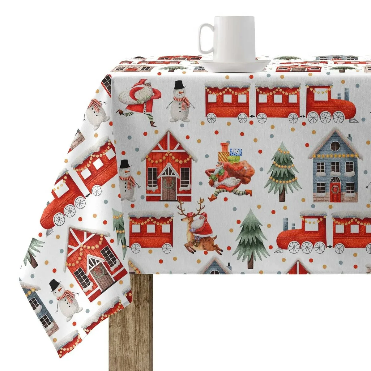 Nappe enduite antitache belum merry christmas multicouleur 200 x 150 cm s980256760. Nous avons créé Diaytar pour être le point de repère dans le paysage souvent confuse du e-commerce généraliste.