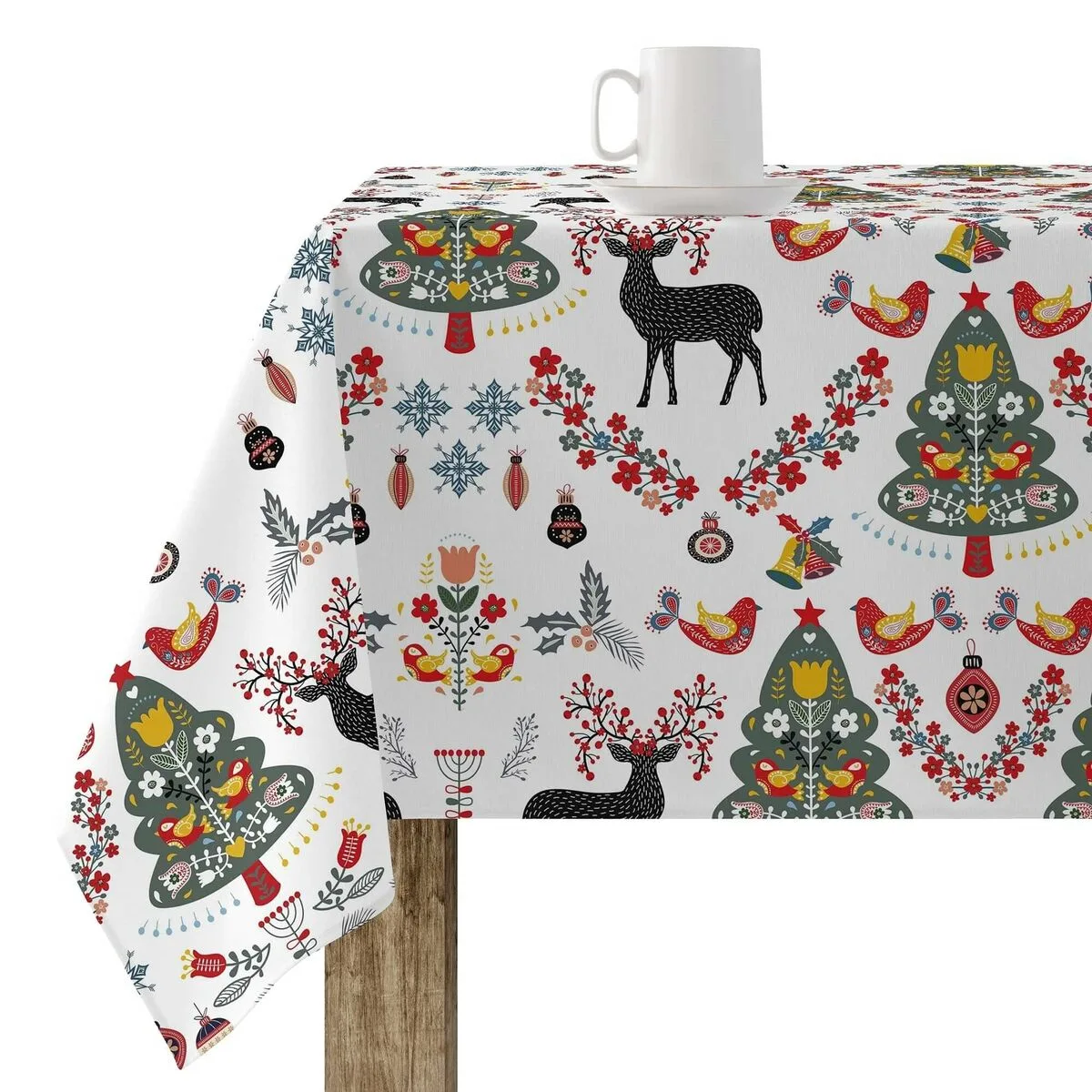 Nappe enduite antitache belum merry christmas multicouleur 300 x 150 cm s980248948. La force de Diaytar : comprendre vos besoins et vos désirs pour vous proposer les produits les plus adaptés et les plus désirables