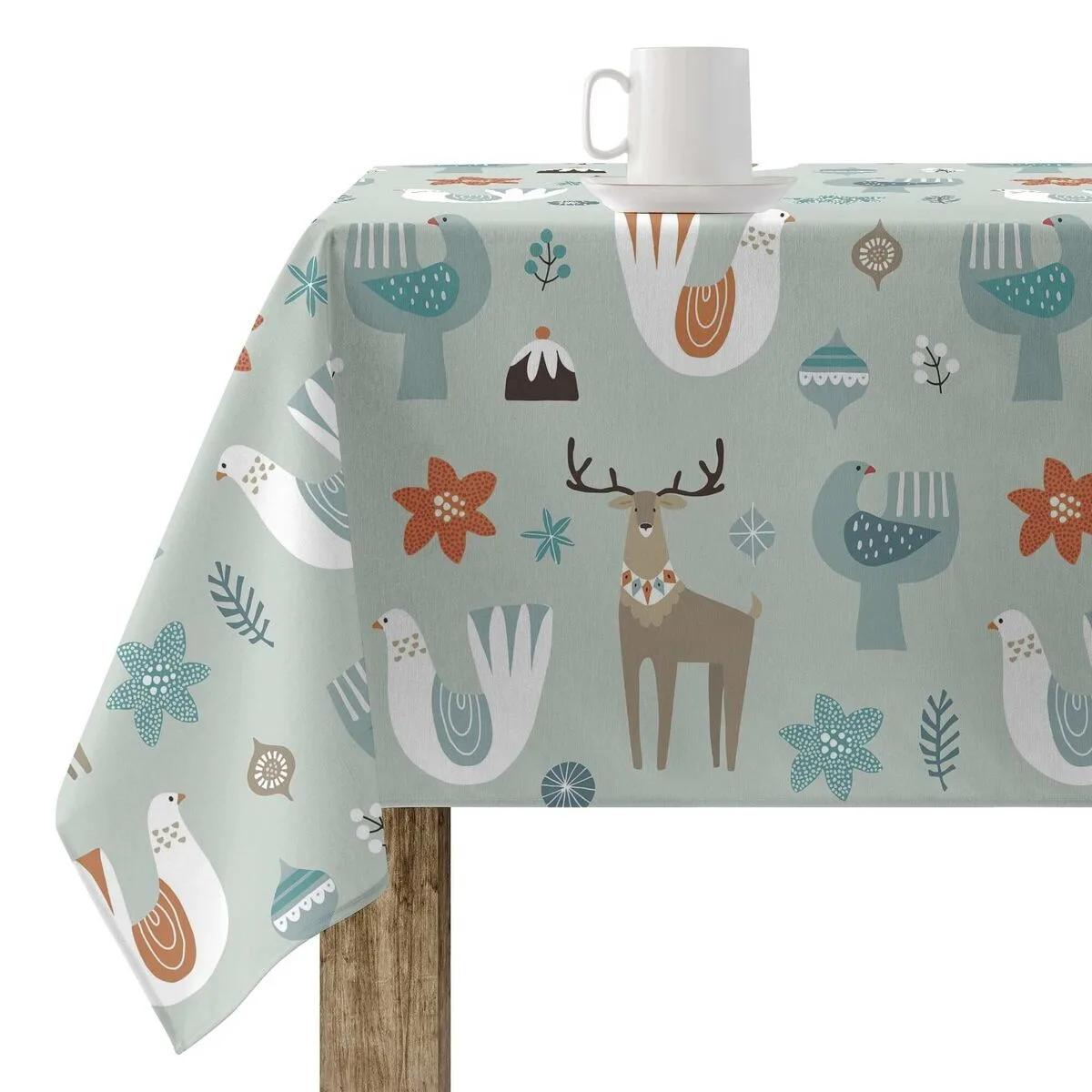 Nappe enduite antitache belum merry christmas multicouleur 300 x 150 cm s980252451. Diaytar révolutionne votre façon de faire du shopping en ligne !