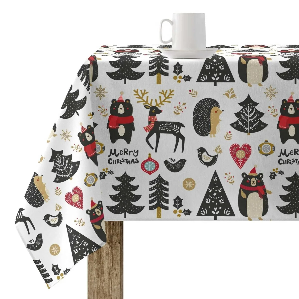 Nappe enduite antitache belum merry christmas multicouleur 300 x 150 cm s980254994. Diaytar vous connecte à l'essentiel et au superflu stylé : une gamme complète de produits pour tous vos besoins et envies