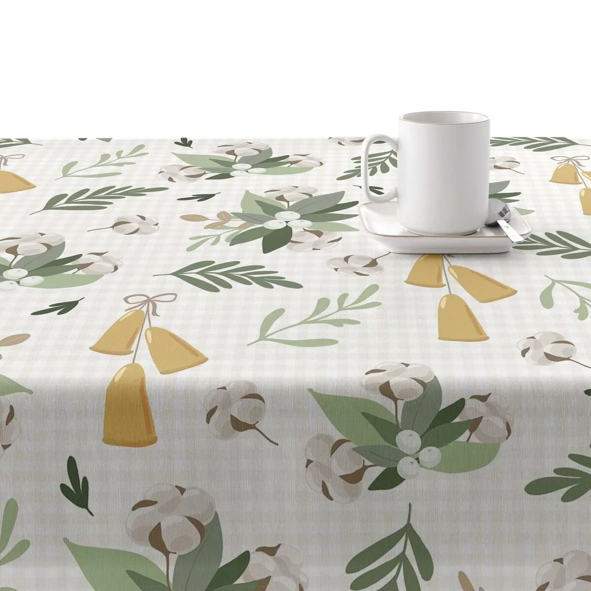 Nappe enduite antitache belum merry christmas multicouleur 300 x 150 cm s980255971. Diaytar : La boutique qui réunit qualité, tendance et prix accessibles sous un même toit.