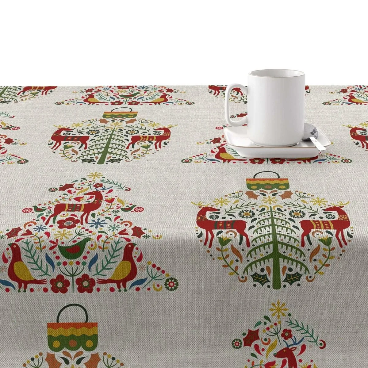 Nappe enduite antitache belum merry christmas multicouleur 300 x 150 cm s980258970. Chez Diaytar, nous célébrons l'innovation sous toutes ses formes, des produits high-tech les plus fous aux objets maison les plus malins.