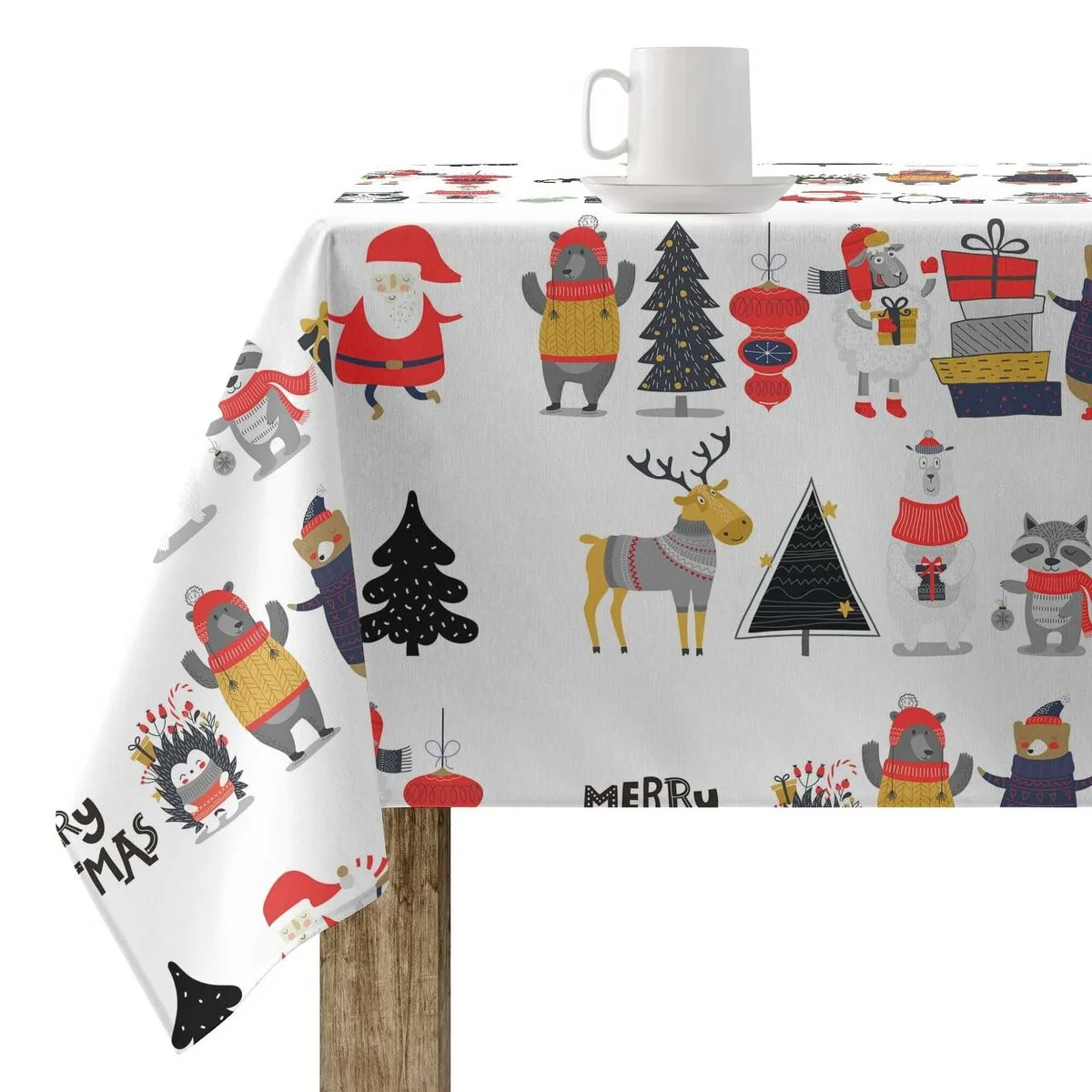 Nappe enduite antitache belum noel multicouleur 200 x 180 cm s980284150. Diaytar, c'est la garantie de tomber sur ce produit unique qui fera de votre quotidien une expérience extraordinaire