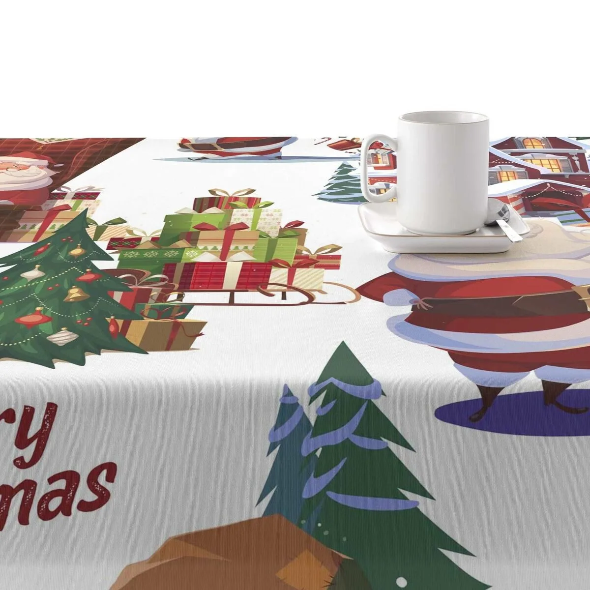 Nappe enduite antitache belum papa noel multicouleur 200 x 150 cm s980269726. Diaytar, c'est le compagnon des visionnaires, de ceux qui achètent aujourd'hui les produits qui seront incontournables demain.