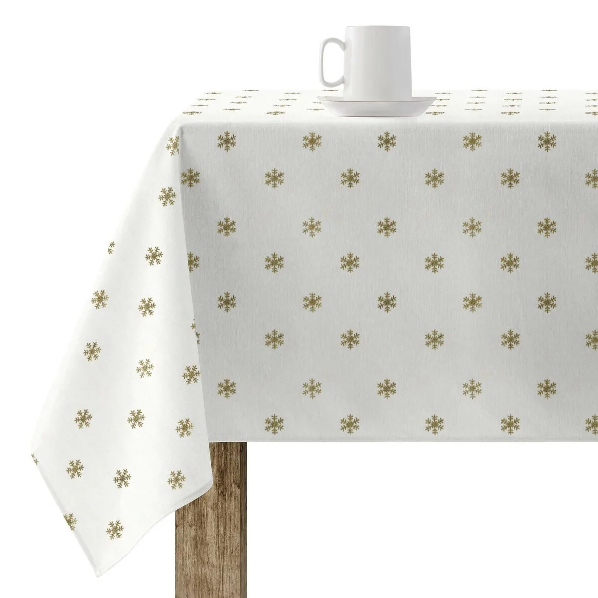 Nappe enduite antitache belum snowflakes gold multicouleur 300 x 150 cm s980276953. Nous croyons en la puissance de la simplicité. Les produits Diaytar sont beaux, utiles, et incroyablement simples à utiliser.