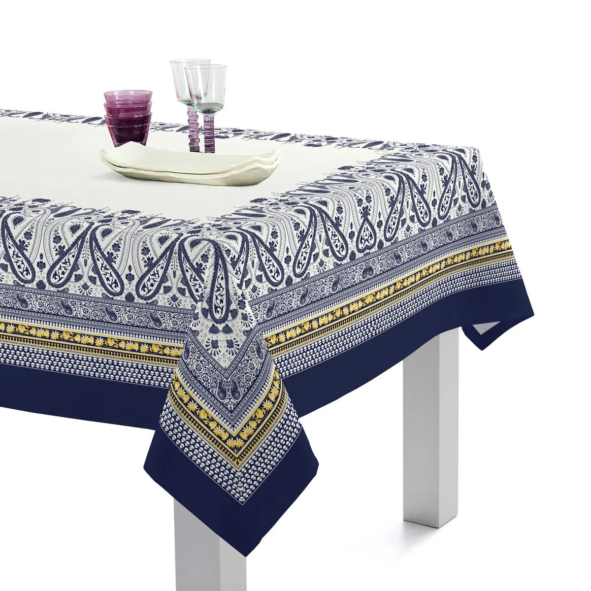 Nappe happyfriday victoria multicouleur 150 x 150 cm d161433162. L'aventure Diaytar, c'est celle d'une équipe passionnée qui déniche pour vous les perles rares du marché généraliste