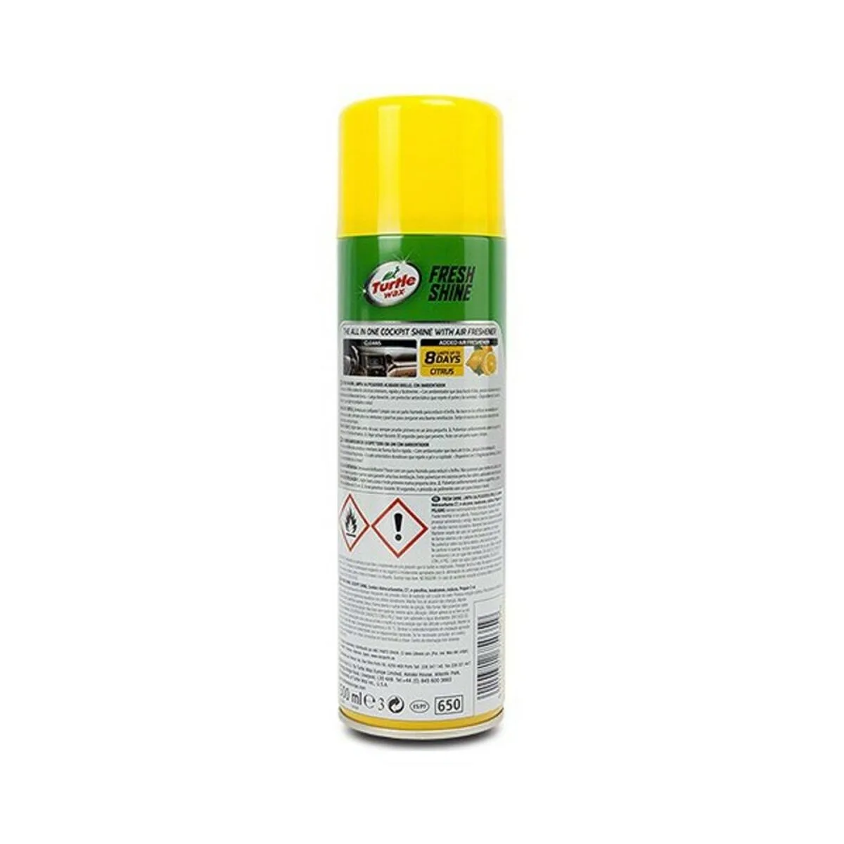 Nettoie les eclaboussures turtle wax 51982 citron 500 ml 500 ml s370062072. Diaytar a fait le pari de la transparence : nous vous disons tout sur l'origine et la conception de nos produits.