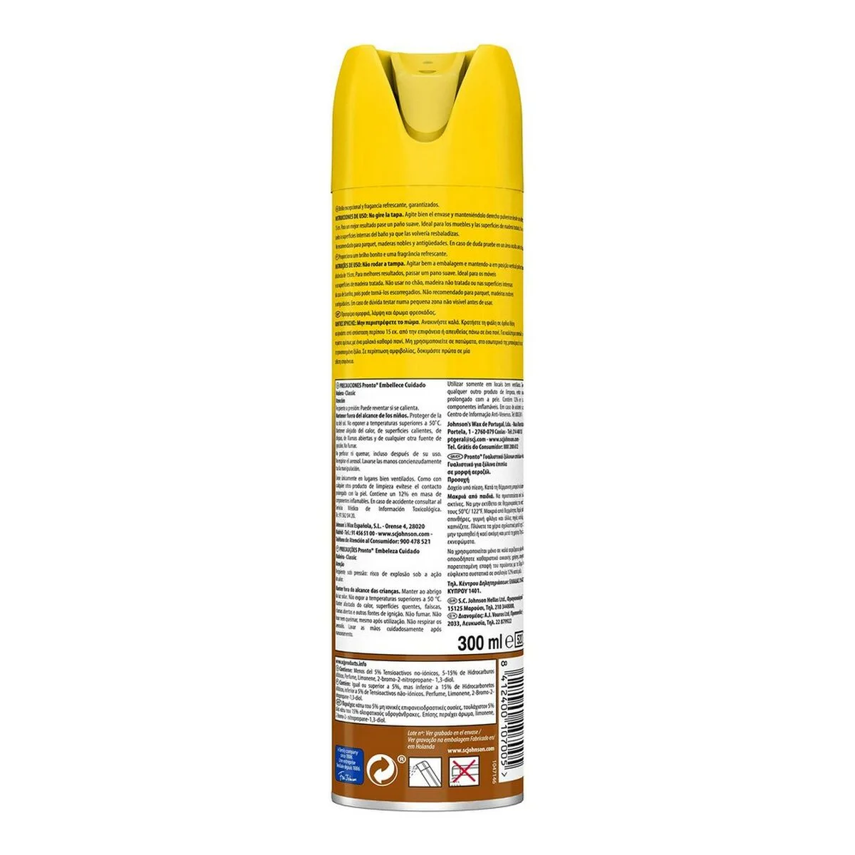 Nettoyant pronto pronto muebles 300 ml s0512294267. L'aventure Diaytar, c'est celle d'une équipe passionnée qui déniche pour vous les perles rares du marché généraliste