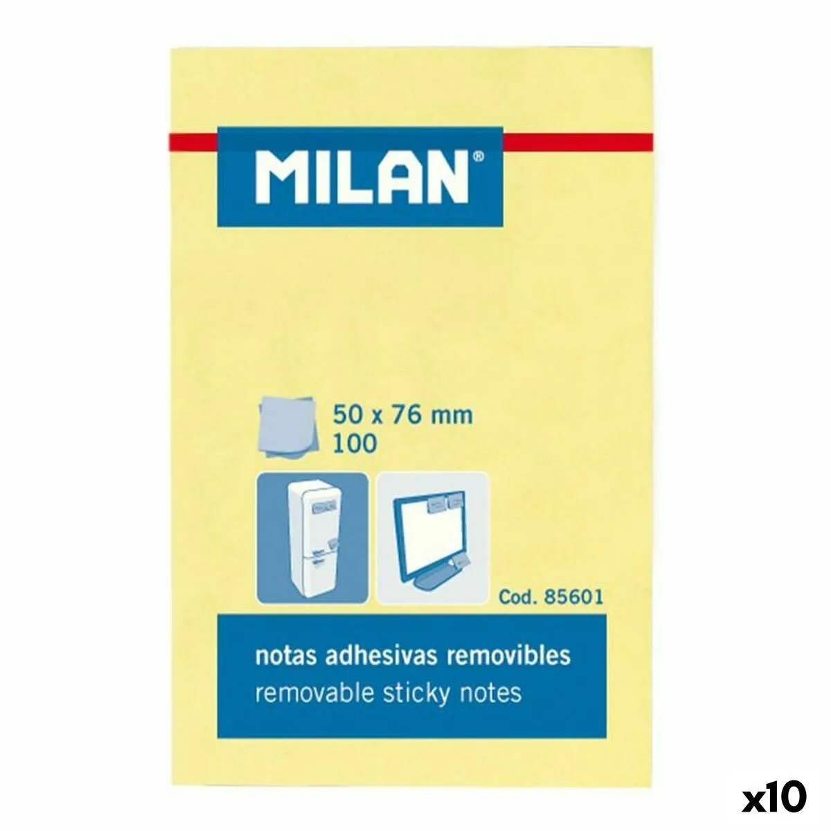 Notes adhesives milan jaune 56 x 76 mm 10 unites s842223847. Élargissez vos horizons avec Diaytar, le hub de tous les produits qui comptent vraiment dans votre vie de tous les jours