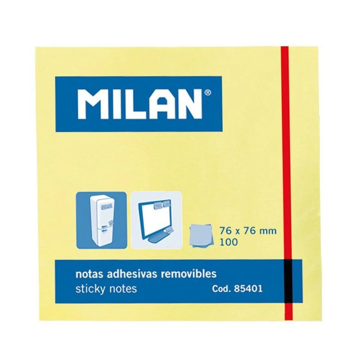 Notes adhesives milan jaune blanc 76 x 76 mm 10 unites s842223281. Notre mission chez Diaytar : vous simplifier la vie en vous proposant les produits les plus ingénieux et les plus tendance du marché