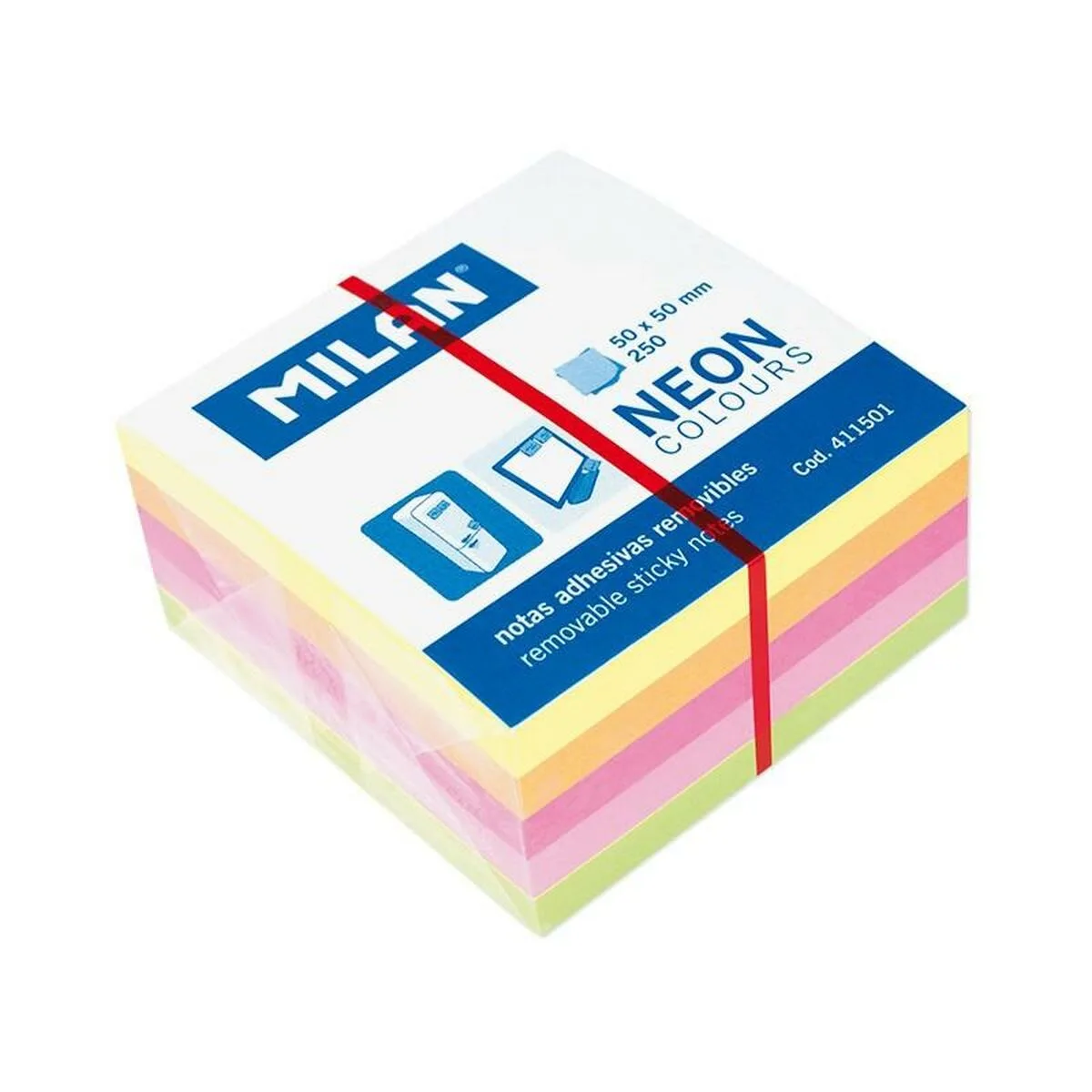 Notes adhesives milan neon colours multicouleur 50 x 50 mm 12 unites s842913136. Diaytar, c'est le grand ménage de printemps dans vos habitudes shopping : on garde l'essentiel, on jette le superflu.