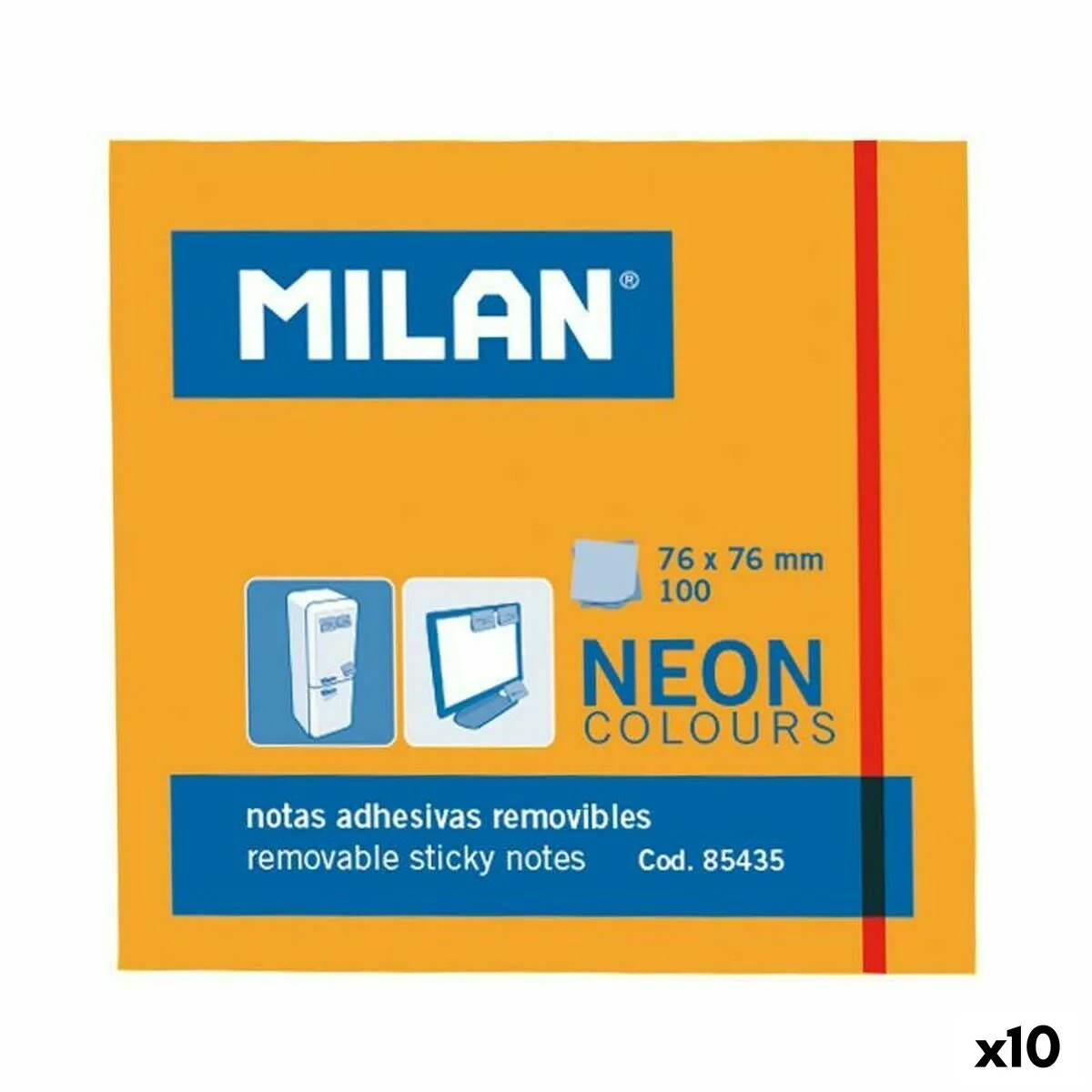 Notes adhesives milan orange 76 x 76 mm 10 unites s842223694. Bienvenue chez Diaytar, où l'élégance rencontre l'innovation avec nos produits électroniques dernier cri et nos créations maison exclusives