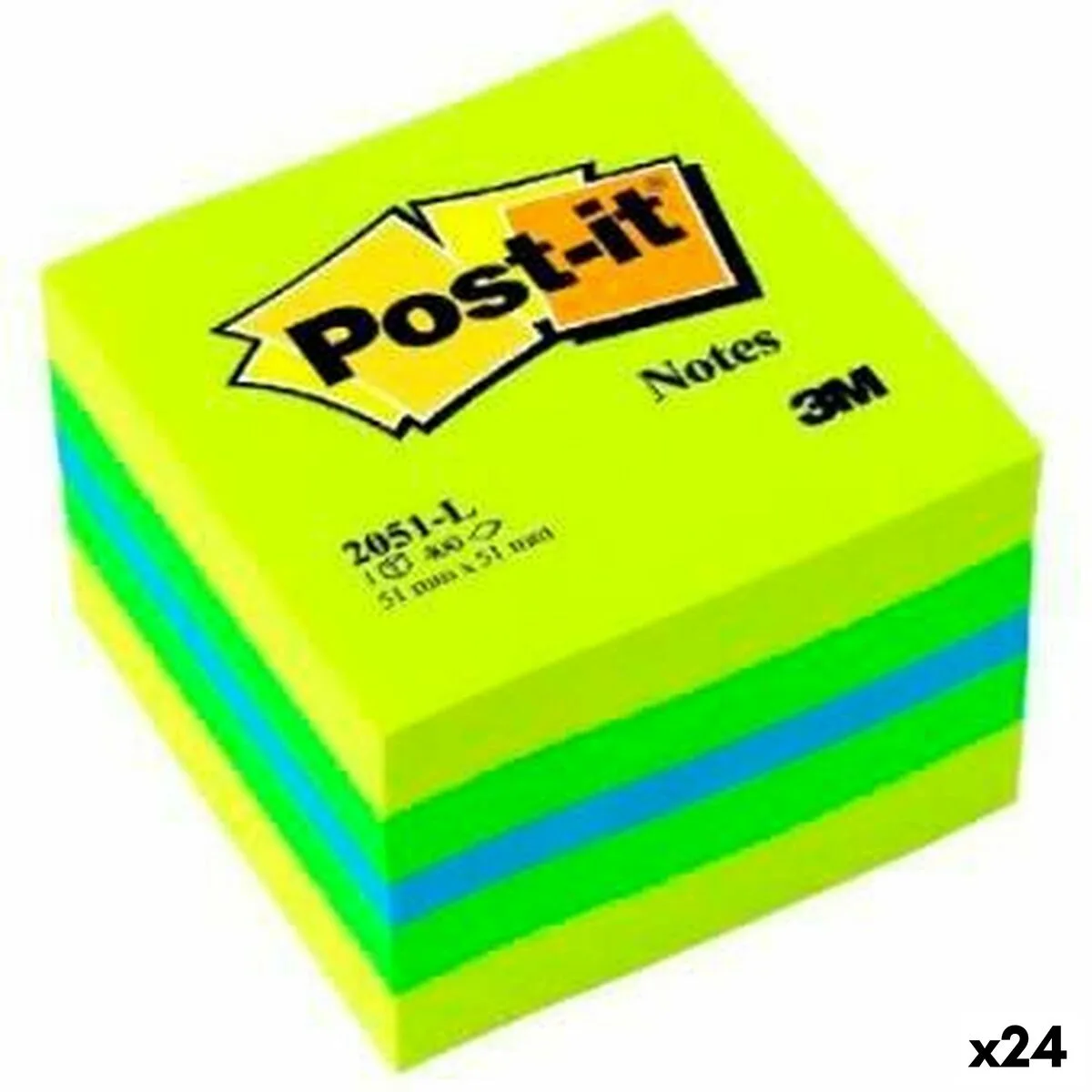 Notes adhesives post it 2051 l multicouleur 5 1 x 5 1 cm 24 unites s842619113. Diaytar, c'est l'assurance de découvrir des produits que vous ne trouverez nulle part ailleurs, tous domaines confondus