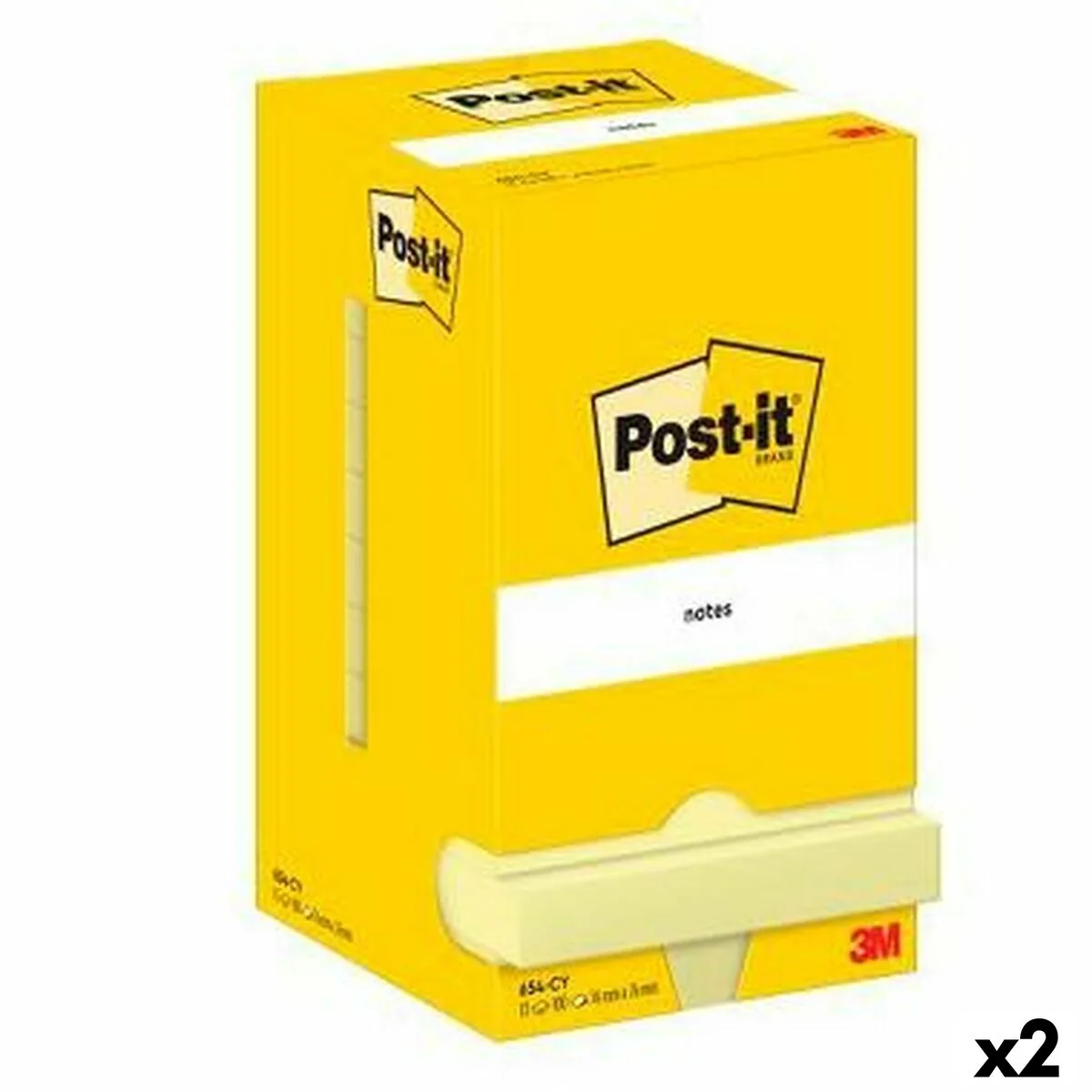 Notes adhesives post it 76 x 76 mm jaune 2 unites s842620194. Bienvenue dans l'ère du shopping conscient. Diaytar privilégie des produits avec une éthique et un impact positif.