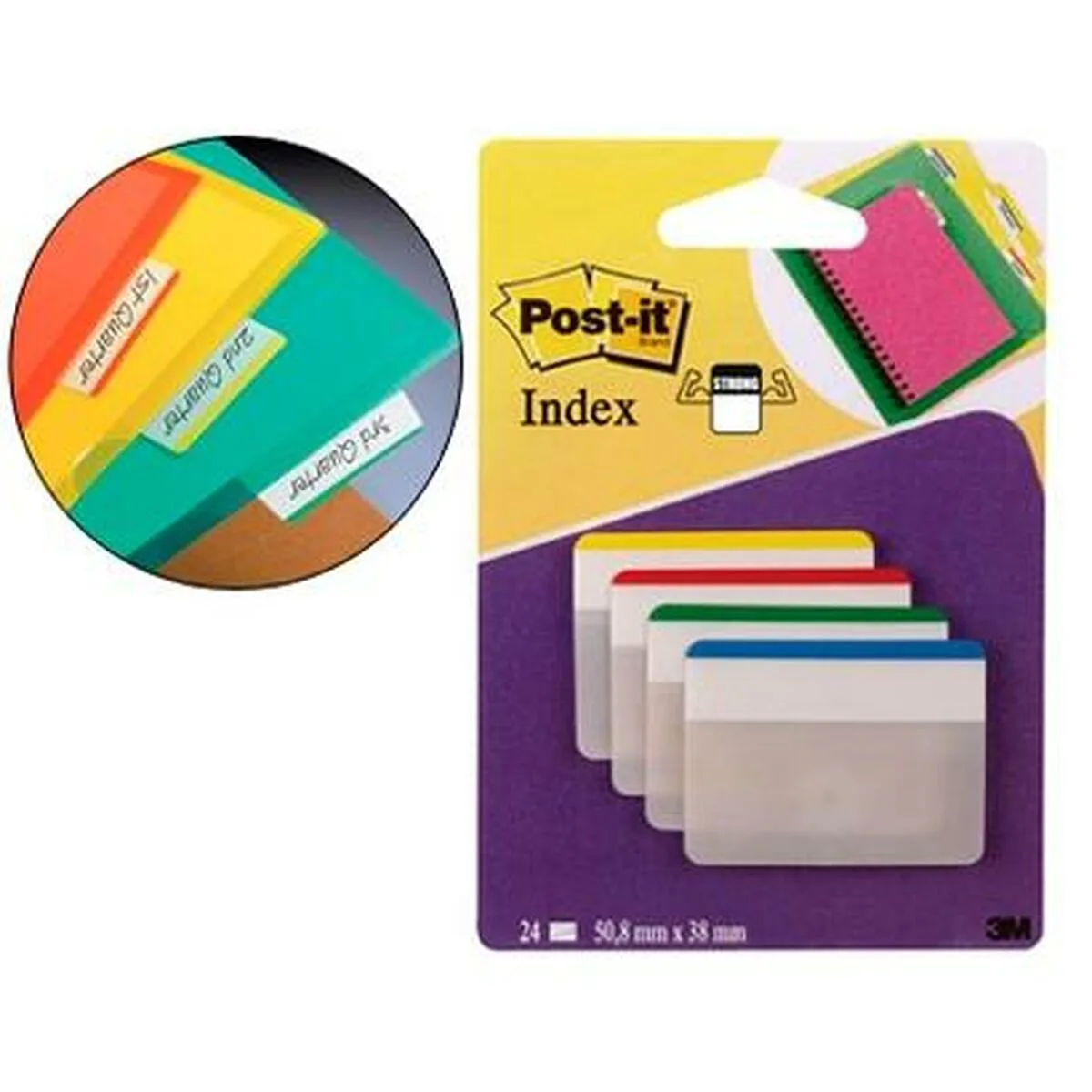 Notes adhesives post it index 50 8 x 38 mm multicouleur 6 unites s842622719. Découvrez l'univers Diaytar - Des milliers de produits sélectionnés avec soin pour vous.