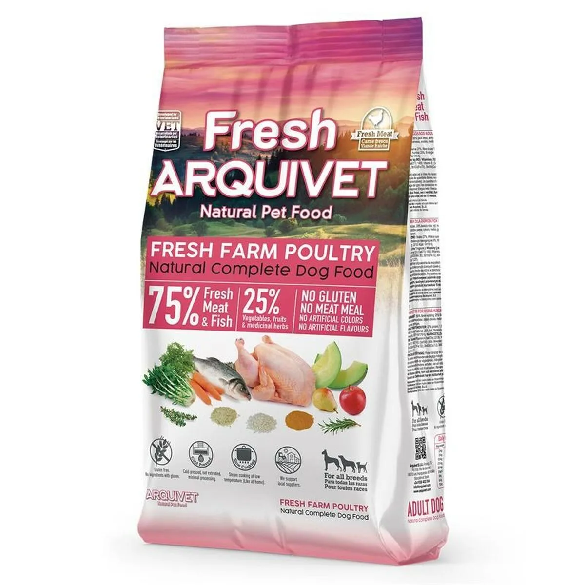 Nourriture arquivet fresh chicken and oceanic fish adulte poulet poisson 2 5 kg s915946777. Diaytar, le garde-meuble moderne de toutes vos envies : des produits pour combler tous vos besoins et toutes vos fantasies.
