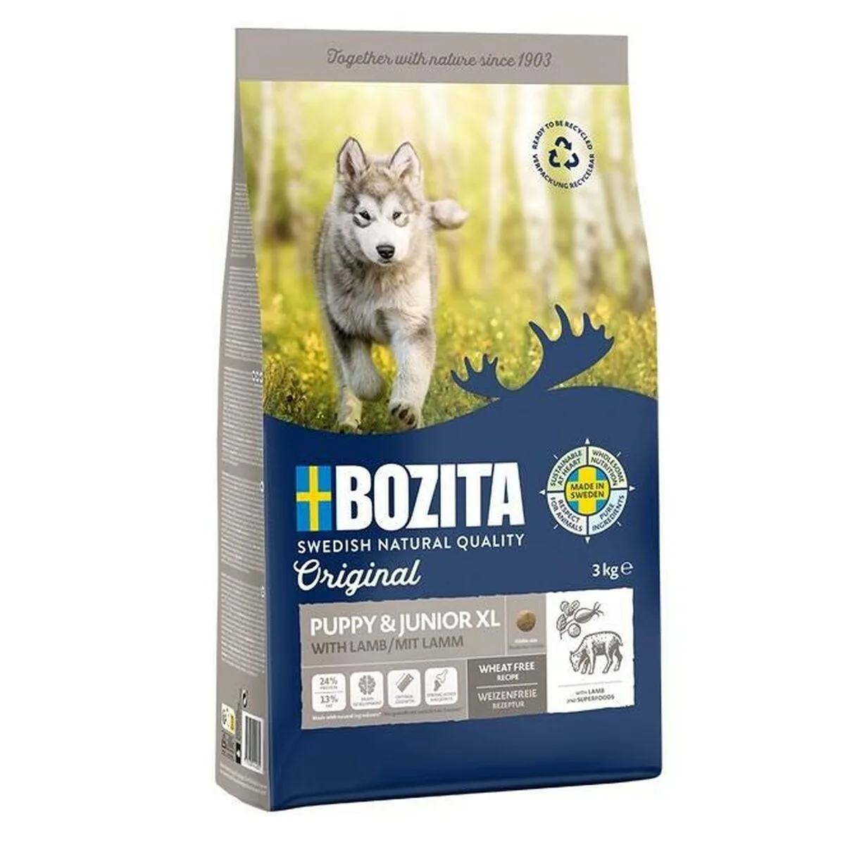 Nourriture bozita original puppy junior xl lamb agneau 12 kg s9110272376. Notre équipe Diaytar est une bande de dénicheurs compulsifs, toujours en quête du produit qui provoquera l'étincelle dans votre regard.