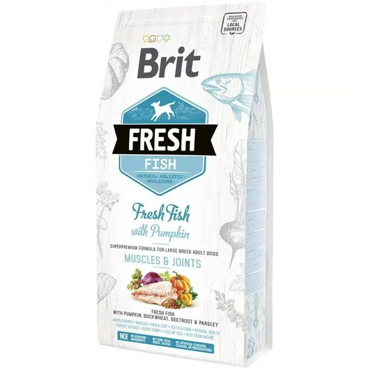 Nourriture brit fresh muscles joints fish adulte poisson 12 kg s911117230. Diaytar, c'est la promesse tenue d'un e-commerce où l'émerveillement devant un produit simple est encore possible.
