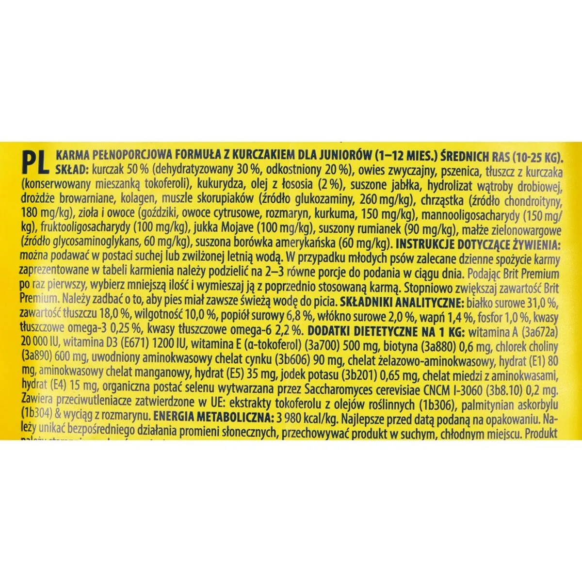 Nourriture brit premium by nature junior m petit junior poulet 15 kg s910558473. L'aventure Diaytar est une quête permanente de sens et d'esthétisme à travers des produits soigneusement pensés.