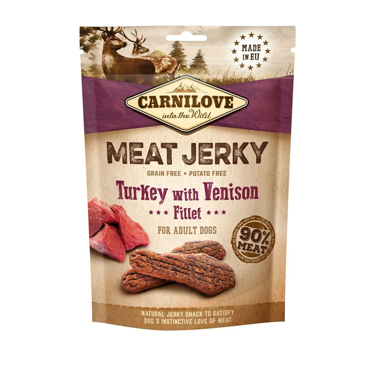 Nourriture carnilove meat jerky turkey with venison adulte dinde 100 g s9111591322. Chez Diaytar, chaque achat est une expérience unique. Explorez notre sélection premium !