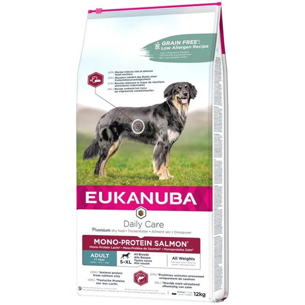 Nourriture eukanuba daily care adulte saumon poisson 12 kg s913387854. Diaytar, c'est la promesse tenue d'un e-commerce où l'émerveillement devant un produit simple est encore possible.