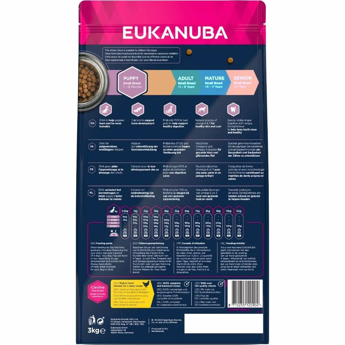 Nourriture eukanuba growing puppy small breed petit junior poulet 3 kg s911018849. Diaytar est le résultat de milliers d'heures de recherche et développement pour vous offrir une offre généraliste d'exception.