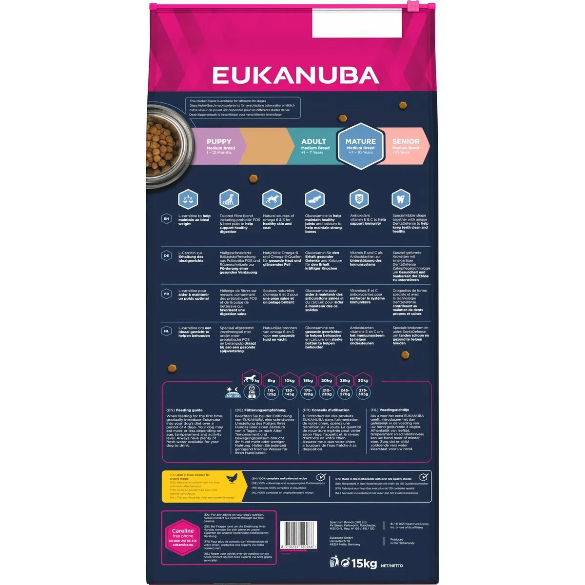 Nourriture eukanuba mature adulte poulet 15 kg s911018264. Bienvenue dans l'écosystème Diaytar, où chaque produit a été pensé pour s'intégrer parfaitement dans votre vie moderne