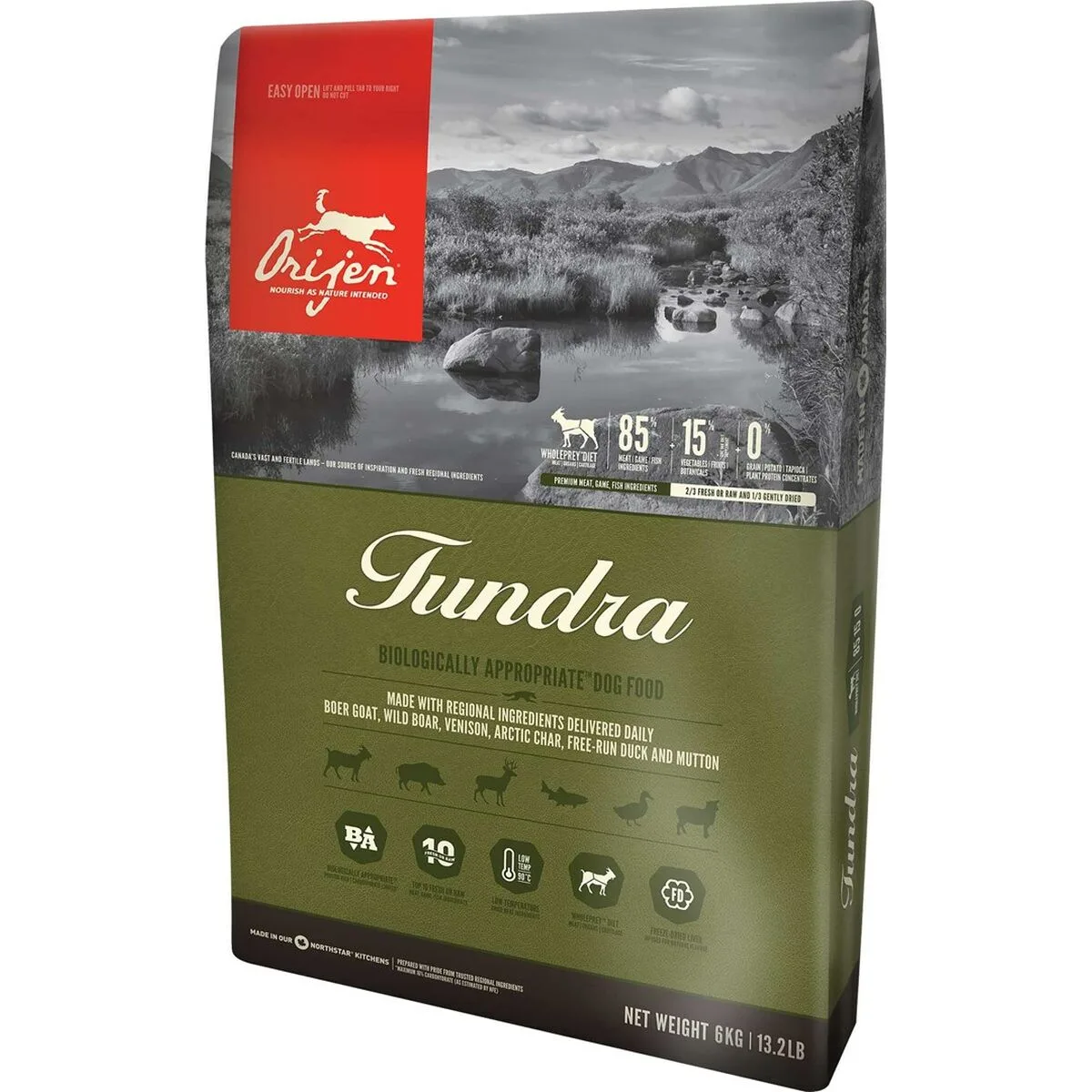Nourriture orijen tundra adulte veau agneau canard sanglier chevre 6 kg s9110192311. Bienvenue sur Diaytar, la plateforme qui a réussi le pari de rendre le shopping généraliste aussi excitant que la mode.