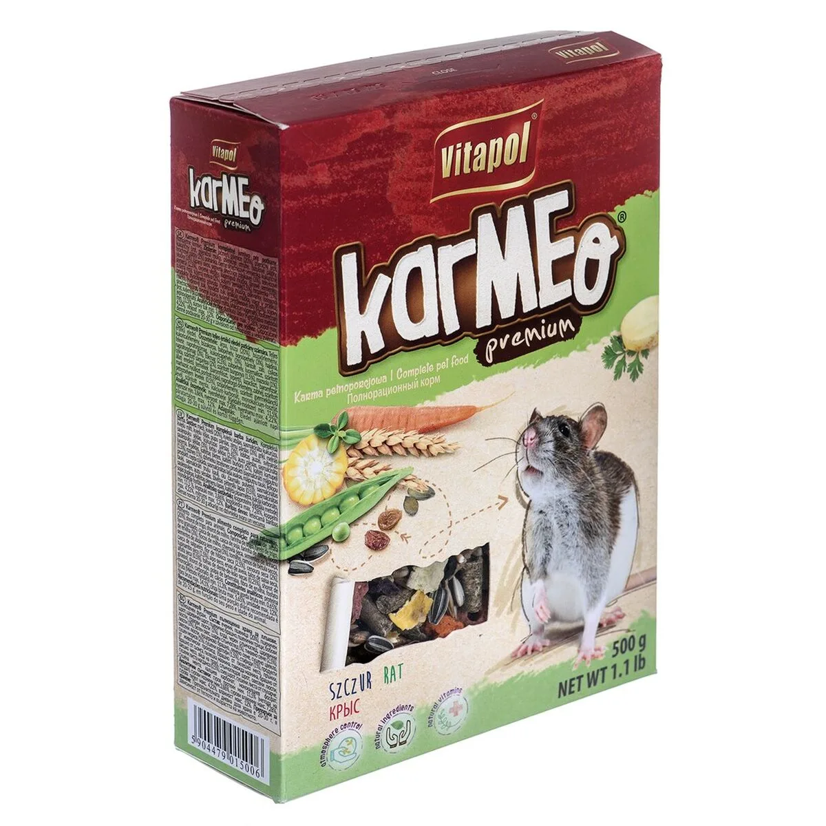 Nourriture vitapol karmeo premium saumon pois lapin rat 500 g s911175451. Chez Diaytar, chaque détail compte pour votre satisfaction totale.