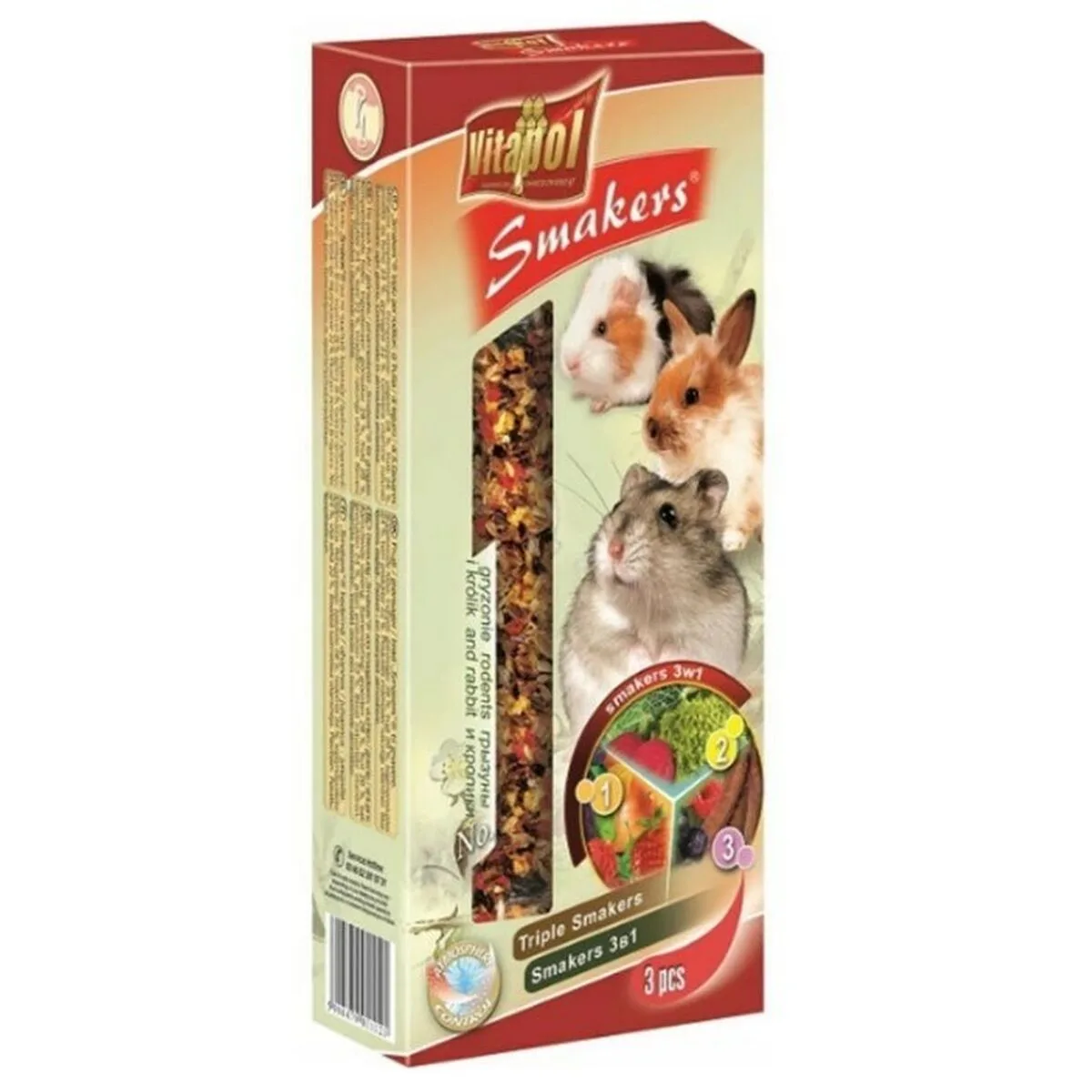 Nourriture vitapol smakers petits animaux 135 g s911174967. Notre mantra chez Diaytar : un produit, un sourire. Nous mesurons notre succès à votre satisfaction instantanée.