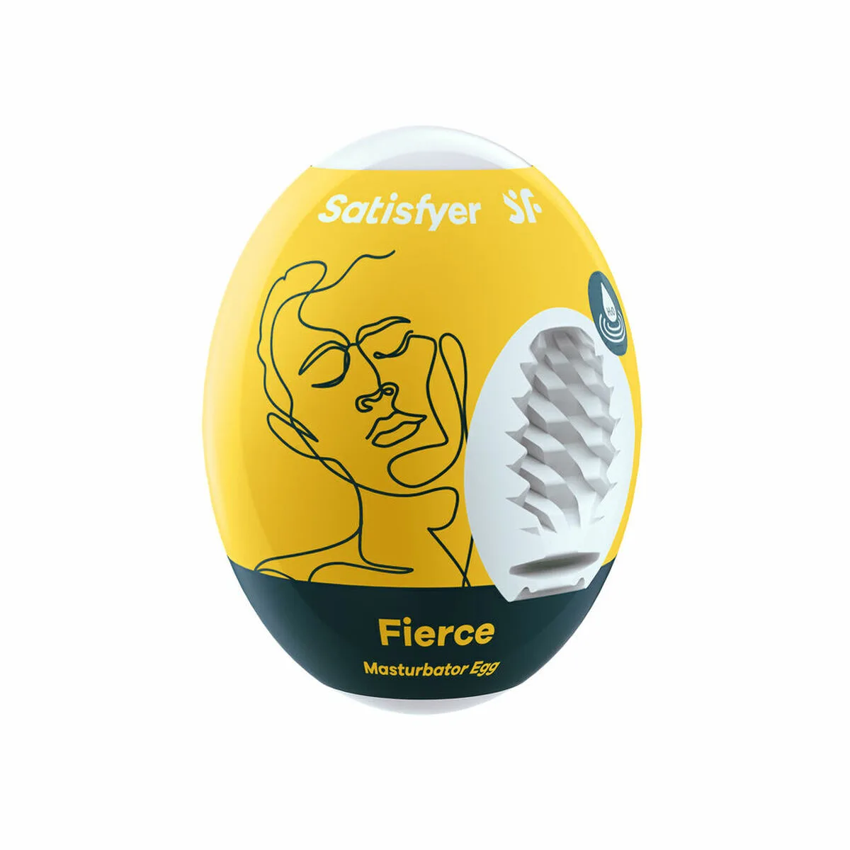 Oeuf masturbateur satisfyer fierce jaune s400427689. Les dernières tendances mode vous attendent chez Diaytar !