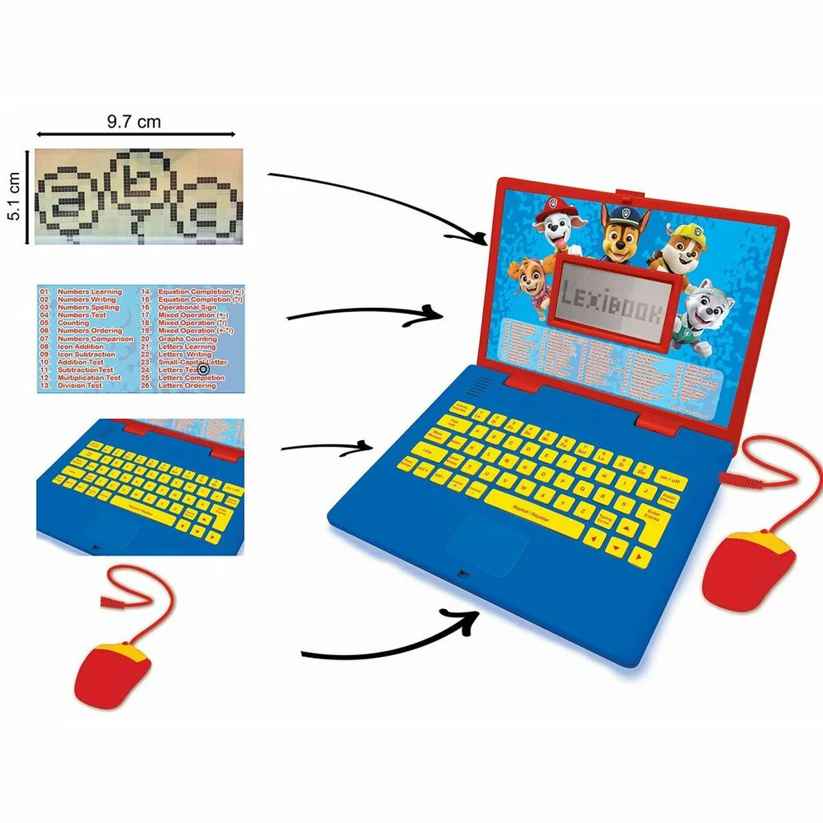 Ordinateur portable lexibook jc598pai1 the paw patrol s715606642. Diaytar, c'est votre garantie contre la déception. Des produits testés et approuvés, pour un shopping en toute sérénité.