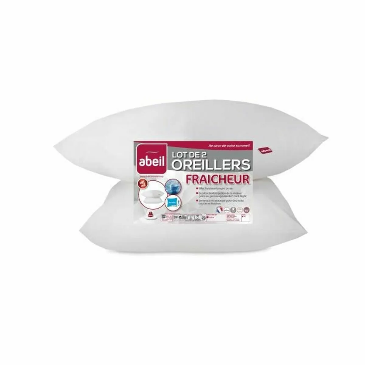 Oreiller abeil blanc 60 x 60 cm 2 unites s716620941. Diaytar, c'est le sismographe des tendances : nous captons les vibrations du marché pour vous offrir le meilleur.