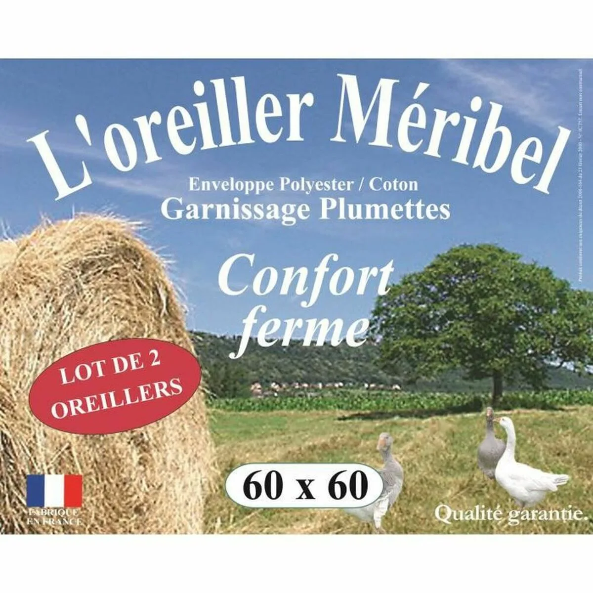 Oreiller dodo 60 x 60 cm 2 unites s715173181. Diaytar s'engage à vous proposer une expérience shopping unique avec des produits généraux innovants, tendance et toujours à prix attractifs