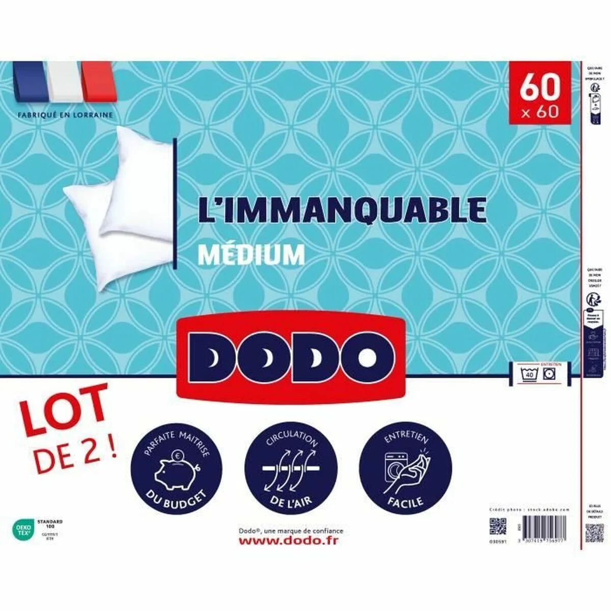 Oreiller dodo s7101625636. Notre ambition chez Diaytar : être la source la plus fiable pour vos achats de produits généraux et high-tech tendance