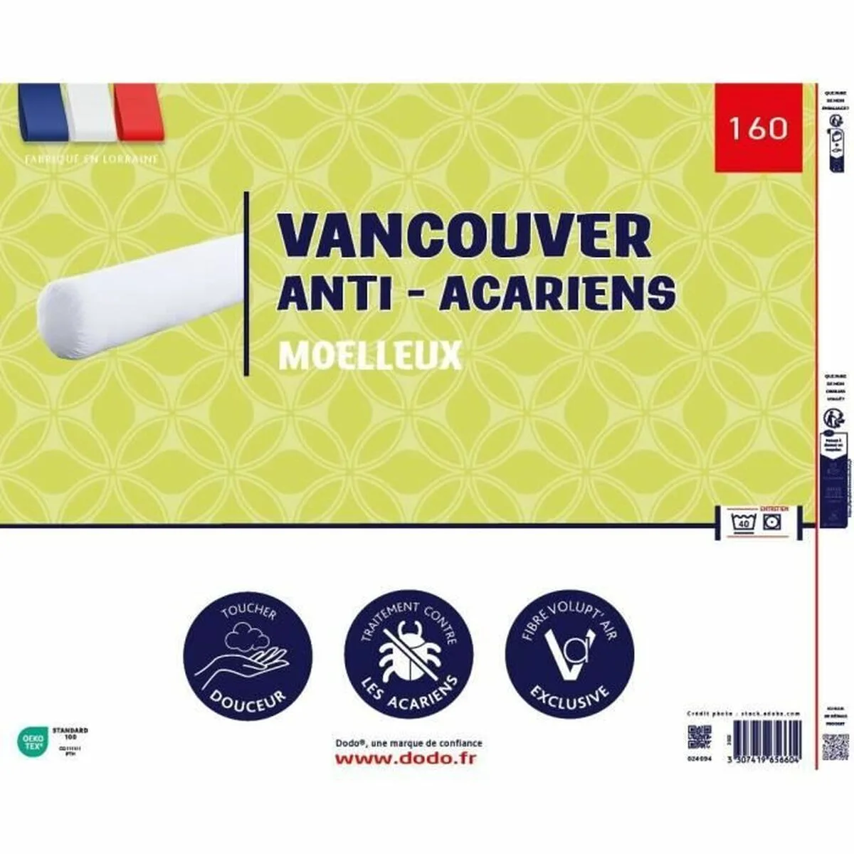 Oreiller dodo vancouver blanc 160 cm anti acariens s719345815. Nous sommes les storytellers du produit ordinaire devenu extraordinaire. Bienvenue dans le récit Diaytar.