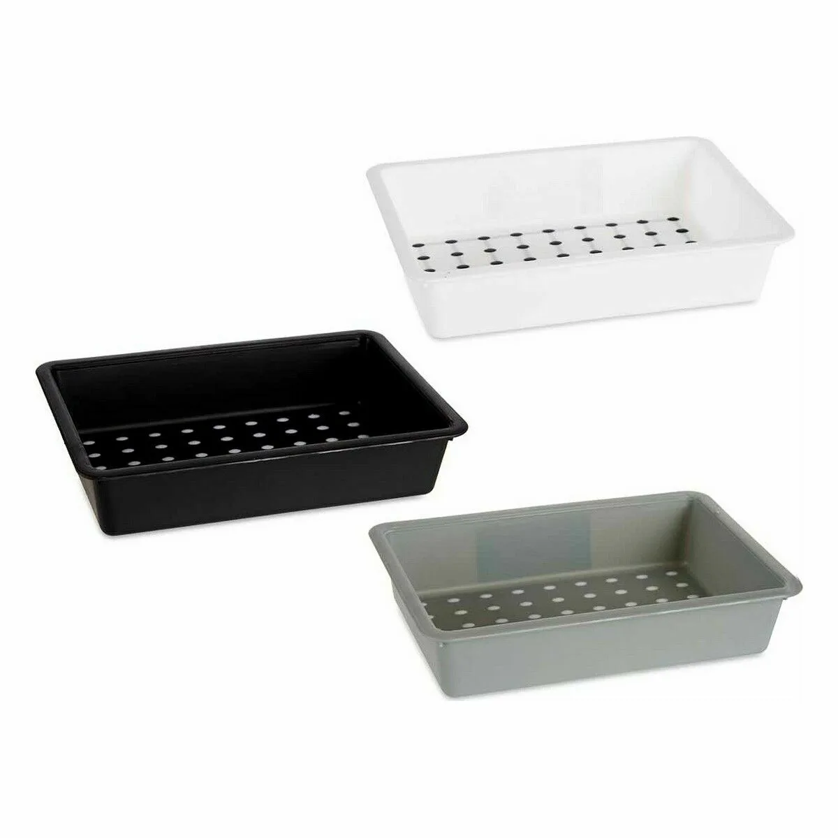 Organiseur de tiroirs kinvara cn18799 blanc noir polypropylene 16 x 5 x 24 cm 36 unites s362349786. L'ambition de Diaytar : devenir votre boutique en ligne de référence pour tous les produits qui améliorent votre vie
