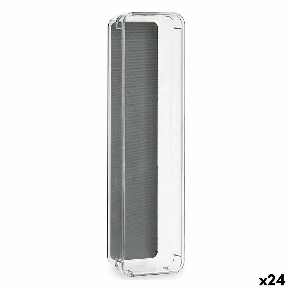 Organiseur de tiroirs kinvara w623311 gris plastique recycle 9 x 4 5 x 32 5 cm 24 unites s362578283. Diaytar réinvente votre quotidien avec des objets déco pleins de charme.
