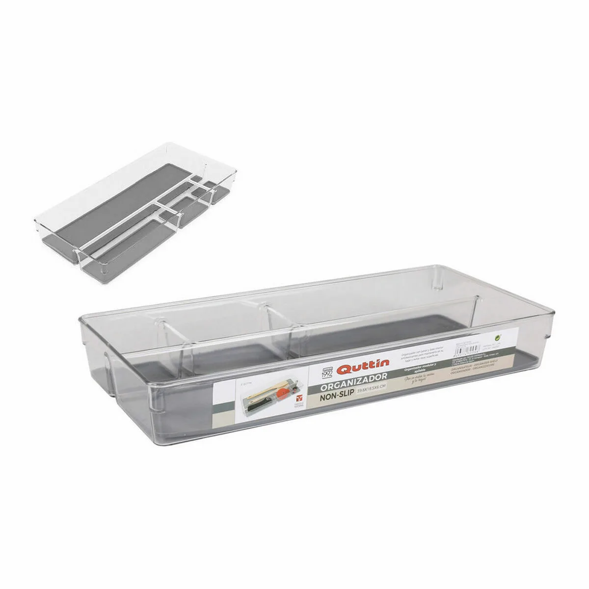 Organiseur de tiroirs quttin non slip 39 8 x 18 5 x 6 cm 12 unites s222992364. Diaytar réinvente votre quotidien avec des objets déco pleins de charme.