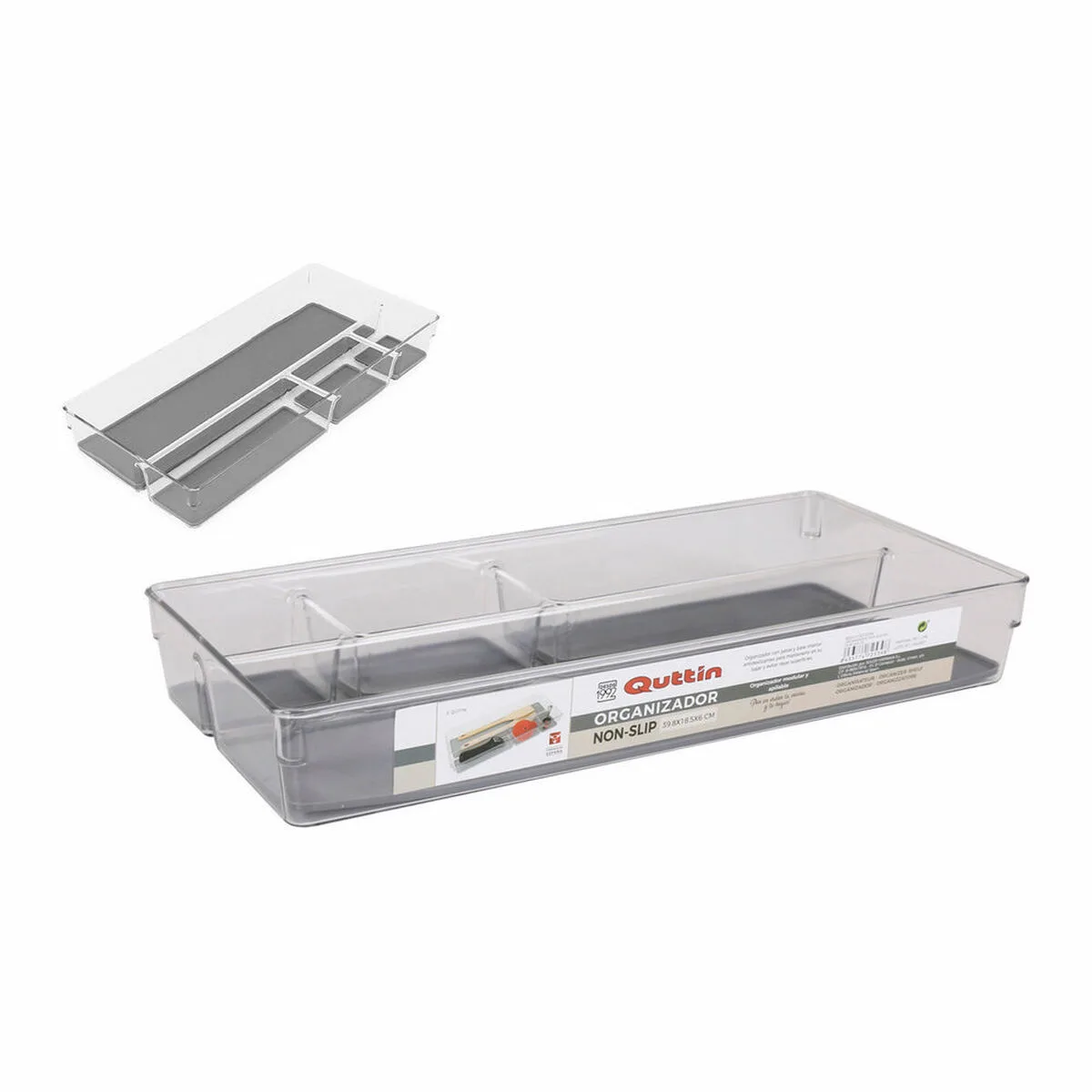Organiseur de tiroirs quttin non slip 39 8 x 18 5 x 6 cm s220983069. La promesse Diaytar : une sélection rigoureuse de produits généraux où la tendance et la durabilité vont de pair