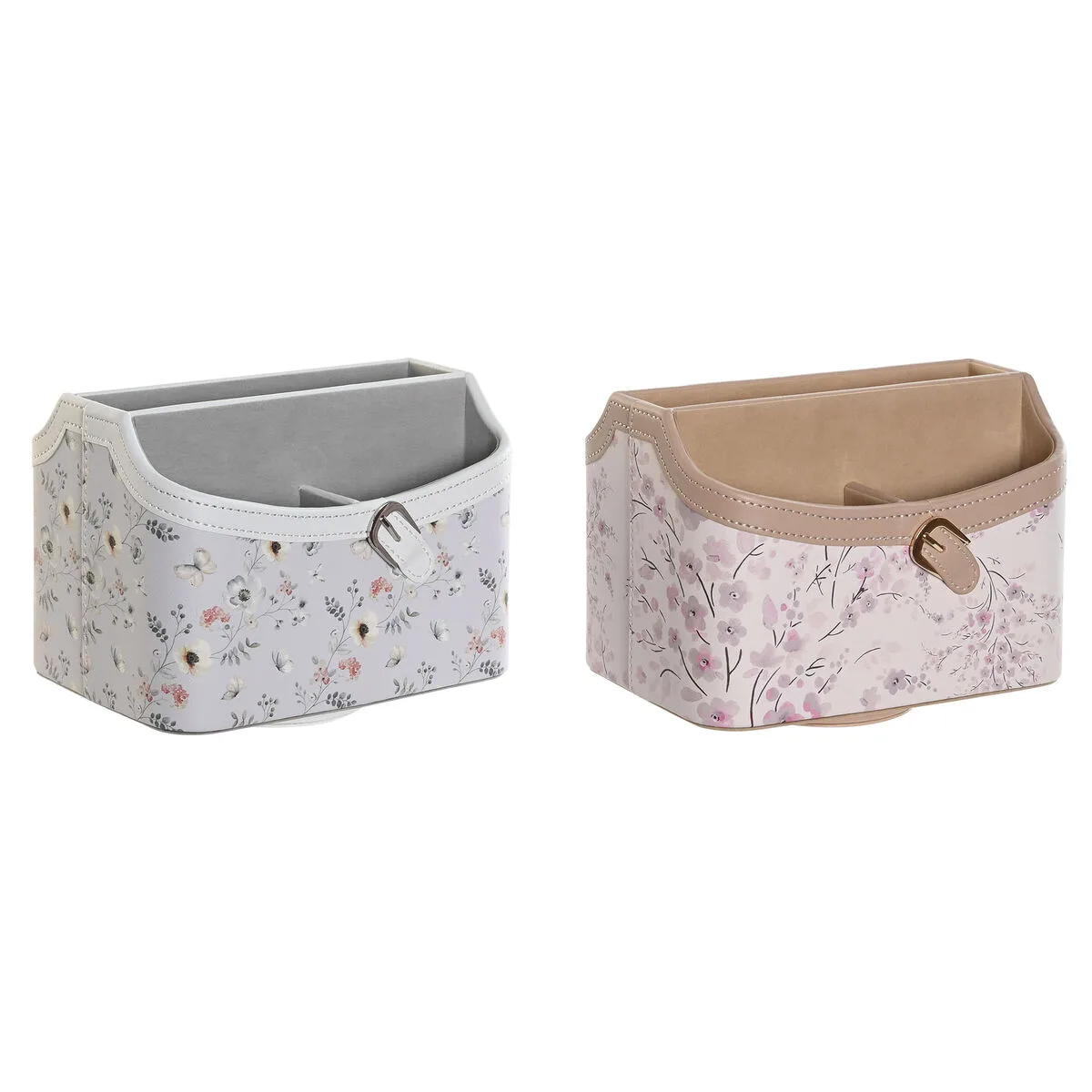 Organiseur dkd home decor bleu gris camel rose clair 2 unites s304392468. Transformez votre intérieur avec les produits déco Diaytar !