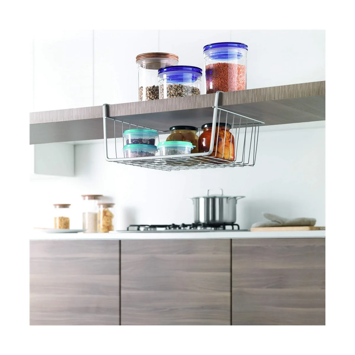 Organiseur pour placard de cuisine metaltex kanguro 30 x 26 x 14 cm gris s791157098. Diaytar ne stocke pas des produits, il collectionne des pièces uniques pour enrichir votre quotidien.