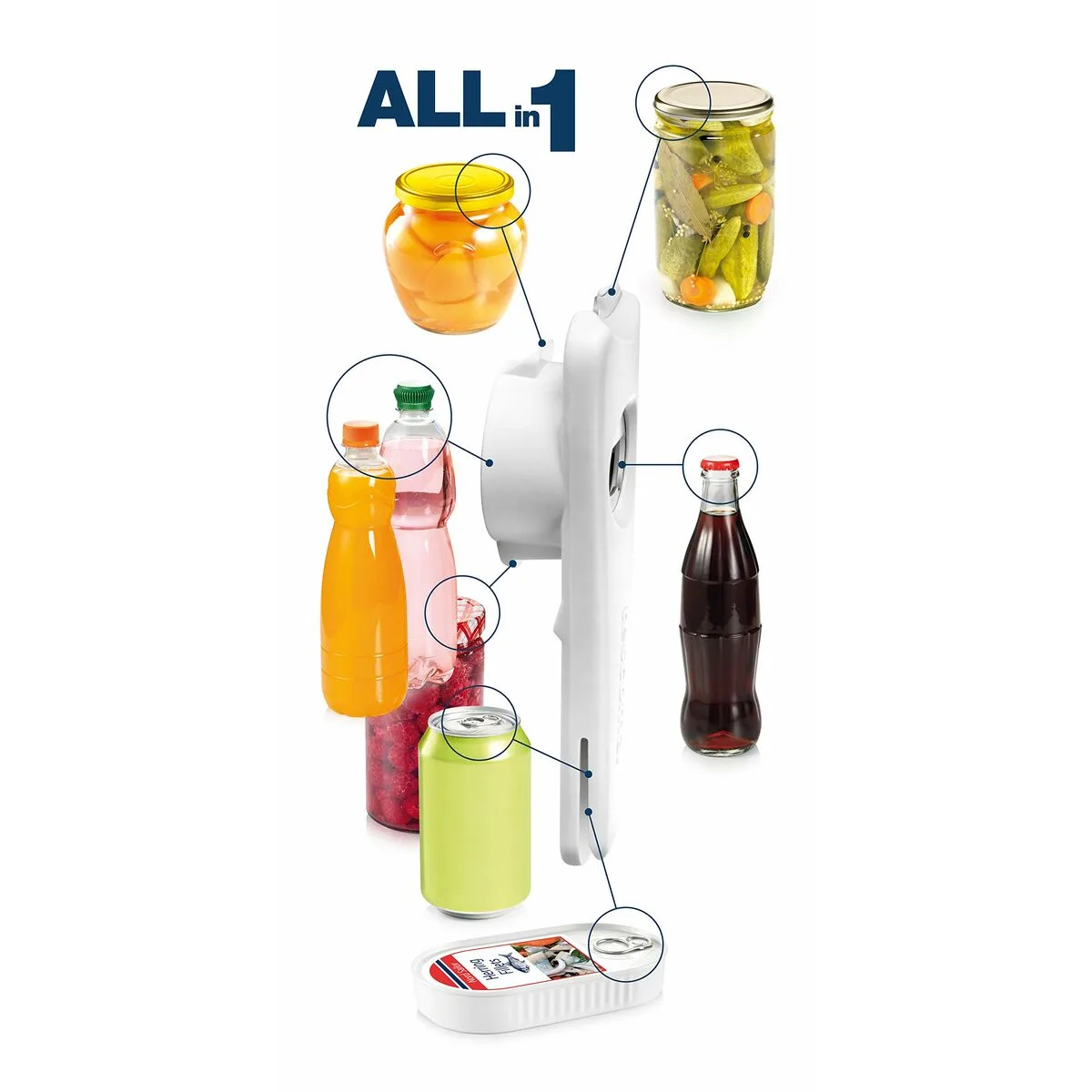 Ouvre boite multifonction tescoma presto blanc acier s792620235. Explorez la galerie virtuelle Diaytar et laissez-vous séduire par nos produits généraux tendance et nos inventions électroniques exclusives