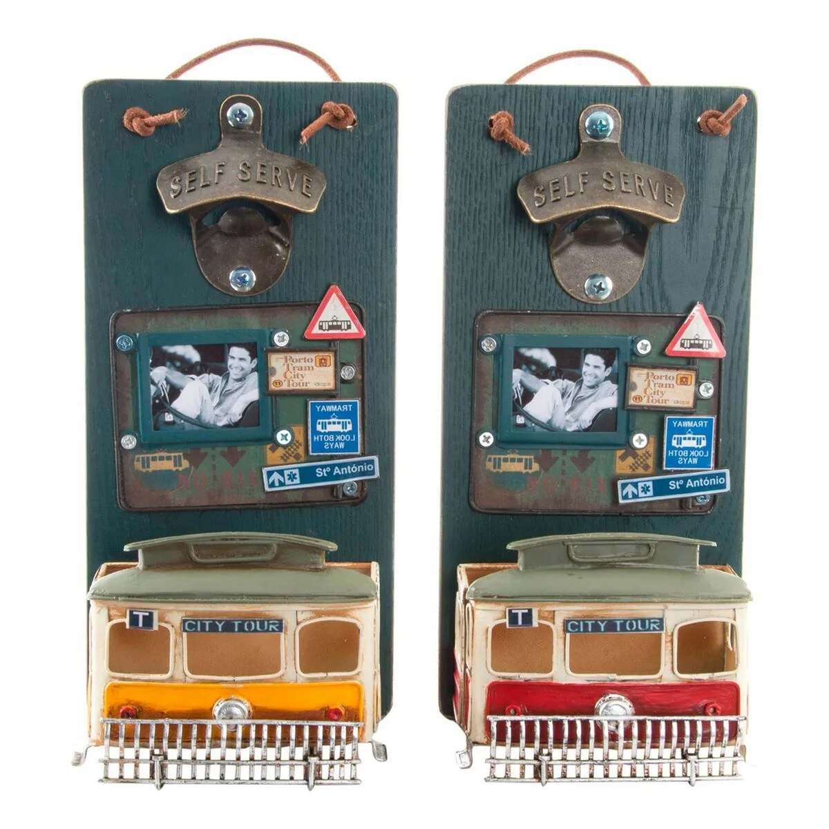 Ouvre bouteille dkd home decor self serve bois metal 2 pcs 26 x 12 x 9 cm s301165459. Diaytar s'adresse à tous ceux qui considèrent que le choix d'un produit, même basique, est une expression de leur personnalité